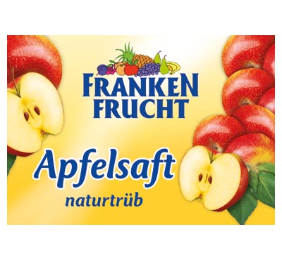 Frankenfrucht Apfelsaft naturtrüb